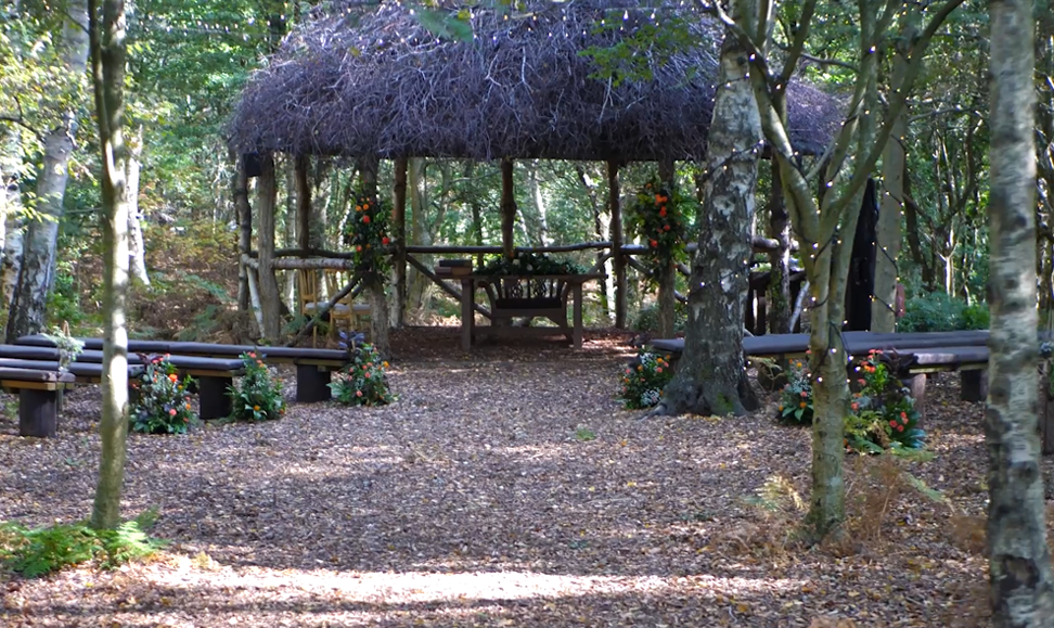 Cheshire Woodland Weddings Ceremony