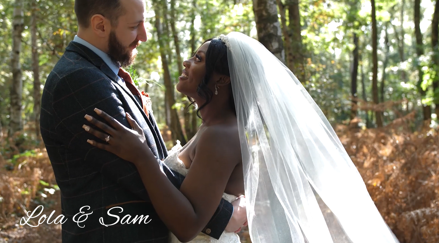 Cheshire Woodland Weddings Couple