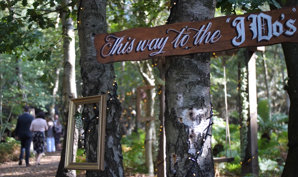 Cheshire Woodland Weddings Detail