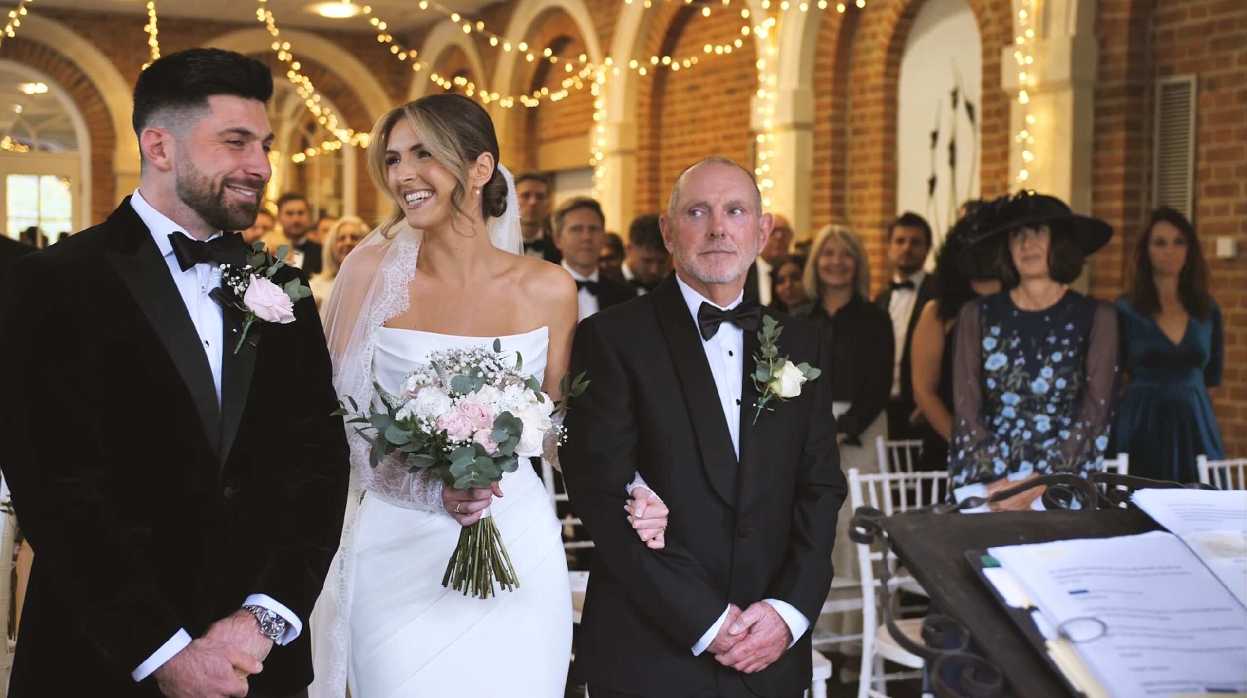 Great Fosters Wedding Ceremony