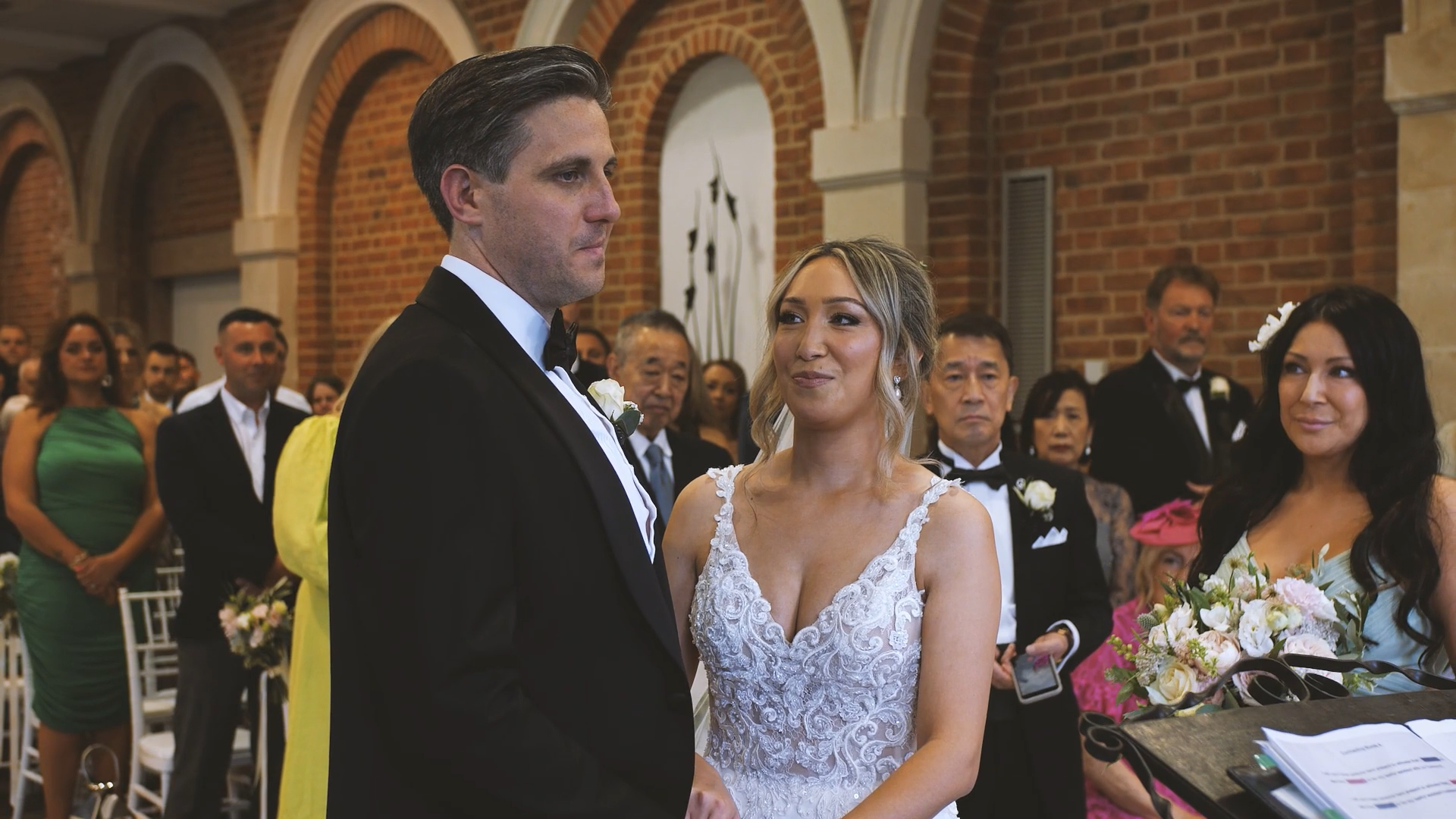 Great Fosters Wedding Ceremony