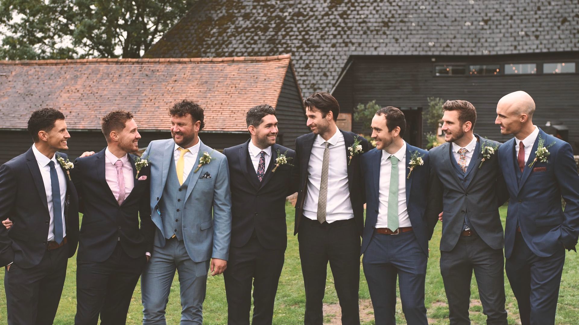 The Sussex Barn Groom Preparations
