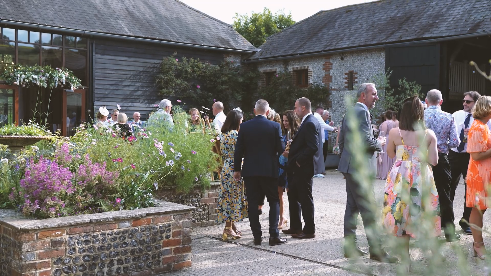 Upwaltham Barns Reception