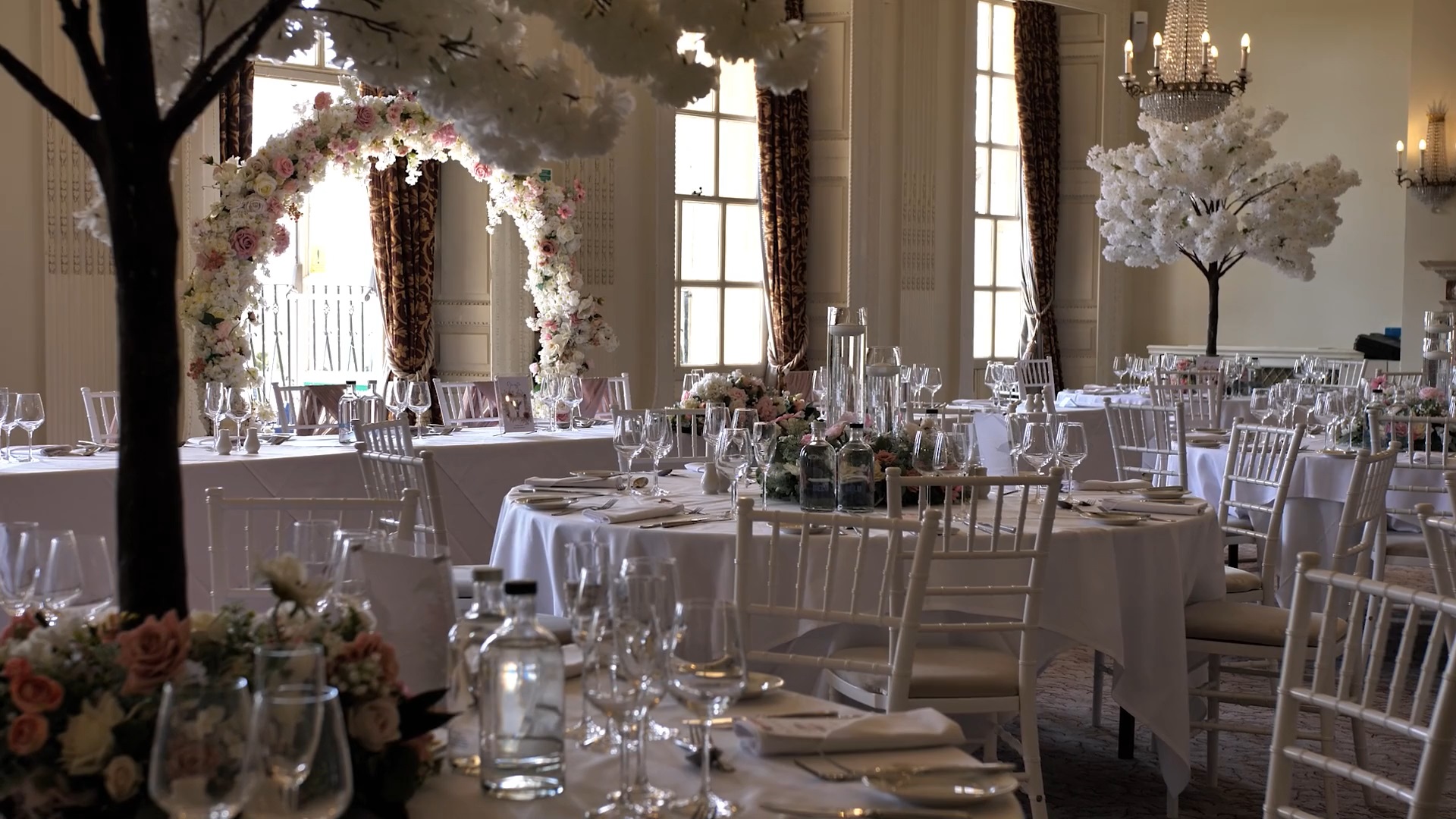 Buxted Park Hotel Wedding Breakfast