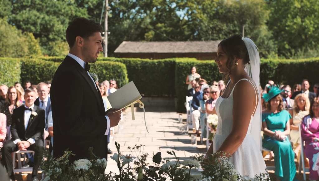 Brookfield Barn Outdoor Wedding Ceremony